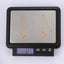 ESS644 STAINLESS STEEL EARRING WITH SQUARE AAB CO..