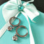 ESS651 STAINLESS STEEL EARRING WITH FOIL STONE AAB CO..