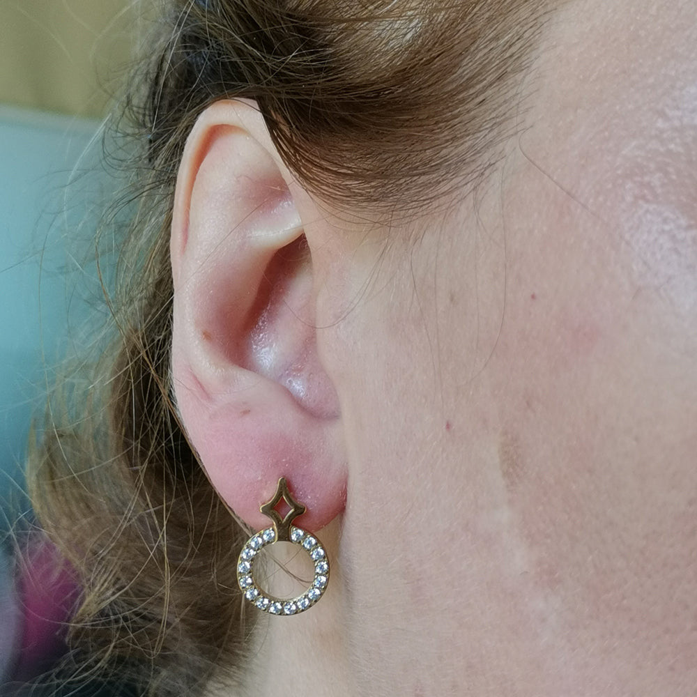 ESS669 STAINLESS STEEL EARRING