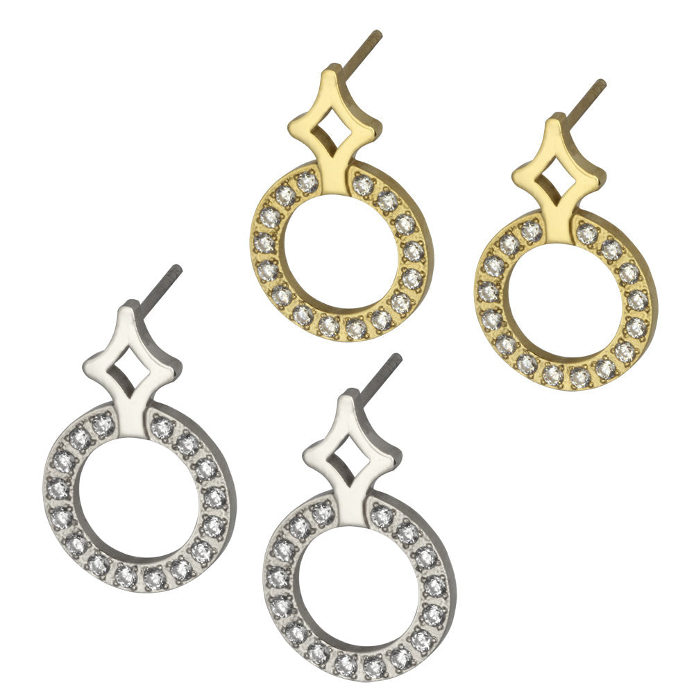 ESS669 STAINLESS STEEL EARRING