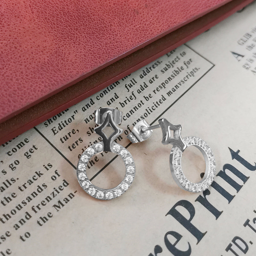 ESS669 STAINLESS STEEL EARRING