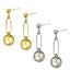 ESS675 STAINLESS STEEL EARRING WITH BALL