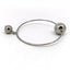 ESS676 STAINLESS STEEL EARRING WITH BALL AAB CO..