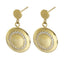 ESS680 STAINLESS STEEL EARRING WITH CZ AAB CO..