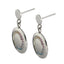 ESS680 STAINLESS STEEL EARRING WITH CZ AAB CO..