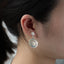ESS680 STAINLESS STEEL EARRING WITH CZ