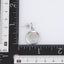 ESS680 STAINLESS STEEL EARRING WITH CZ AAB CO..