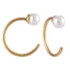 ESS702 STAINLESS STEEL EARRING WITH PLASTIC PEARL AAB CO..