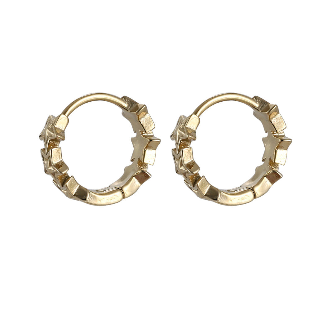 ESS711 STAINLESS STEEL Huggies with Star AAB CO..