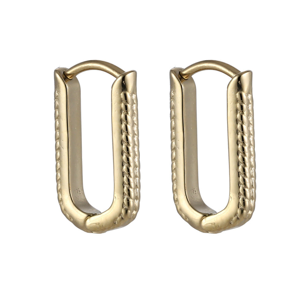ESS713 STAINLESS STEEL U Shape Huggies (Big) AAB CO..