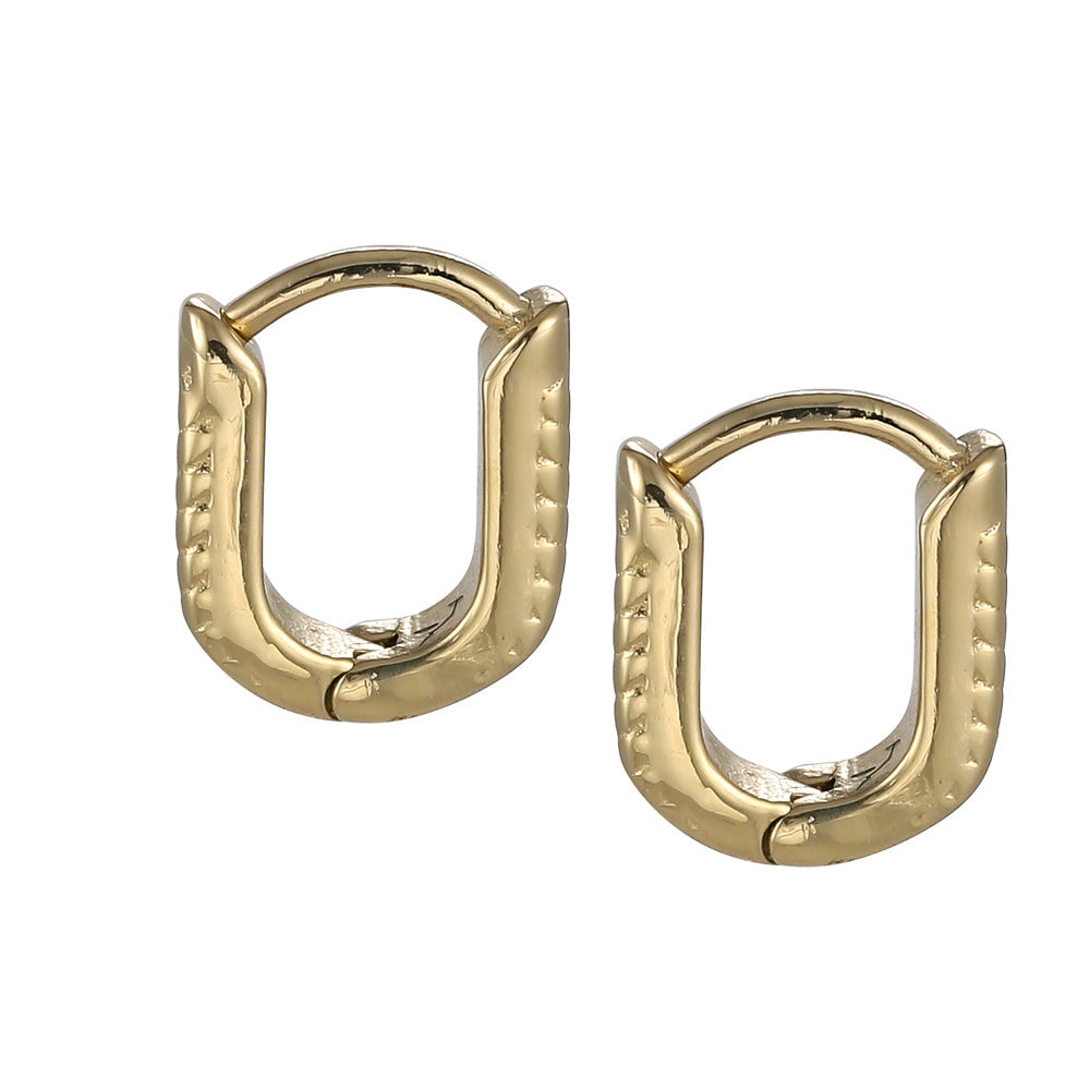 ESS714 STAINLESS STEEL U Shape Huggies (Small) AAB CO..