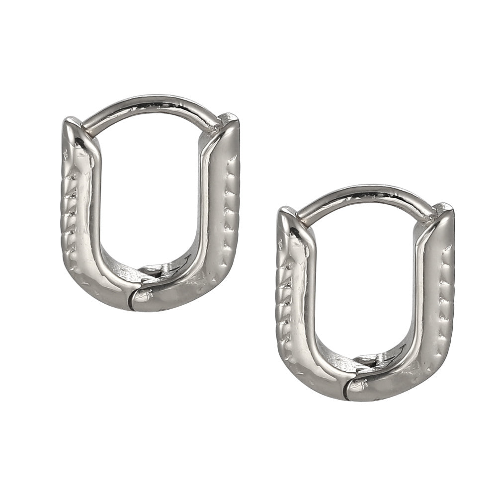 ESS714 STAINLESS STEEL U Shape Huggies (Small) AAB CO..