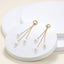 ESS719 STAINLESS STEEL EARRING WITH PEARL AAB CO..