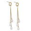 ESS719 STAINLESS STEEL EARRING WITH PEARL