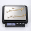 ESS719 STAINLESS STEEL EARRING WITH PEARL AAB CO..
