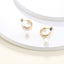 ESS721 STAINLESS STEEL EARRING WITH PEARL AAB CO..