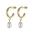 ESS721 STAINLESS STEEL EARRING WITH PEARL AAB CO..