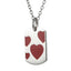 EXP154B Stainless Steel Pendant Playful yung at heart inori AAB CO..