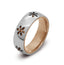 EXR131A STAINLESS STEEL FLOWER RING