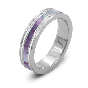 EXR132A Stainless Steel Ring Bling inori AAB CO..
