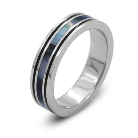 EXR132B Stainless Steel Ring Bling inori AAB CO..