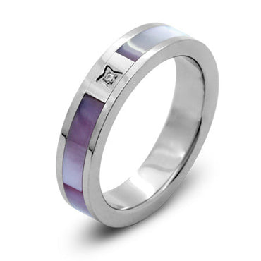 EXR133A Stainless Steel Ring Bling inori AAB CO..