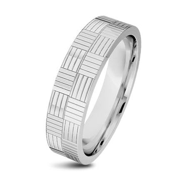 EXR135 Stainless Steel Ring Gentlemen checkers inori AAB CO..