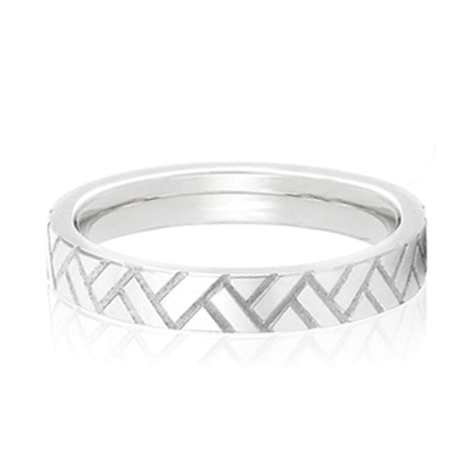 EXR149A Stainless Steel Ring Bling alexandria inori AAB CO..