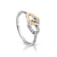 EXR159D Stainless Steel Ring Joined at the Heart inori