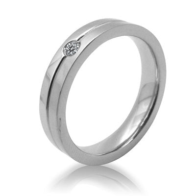 EXR79 Stainless Steel Ring Bling royalty inori AAB CO..