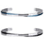 GBSG28 STAINLESS STEEL BANGLE Tomorrow is another day AAB CO..