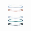 GBSG14 STAINLESS STEEL BANGLE WITH ERODING