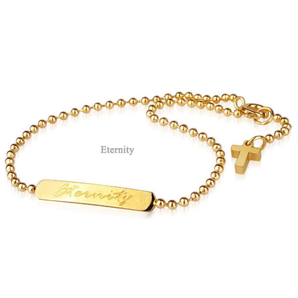 GBSS16 STAINLESS STEEL BRACELET Eternity