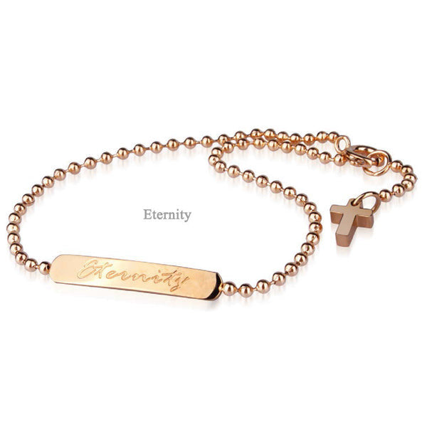 GBSS16 STAINLESS STEEL BRACELET Eternity