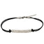 GBSS172 STAINLESS STEEL & LEATHER BRACELET