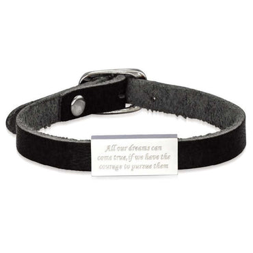 GBSS69 STAINLESS STEEL BRACELET

All our dreams can come true_if we have the courage to pursue them AAB CO..