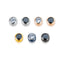 GESS01 STAINLESS STEEL EAR STUD  
(price by per Pair)
