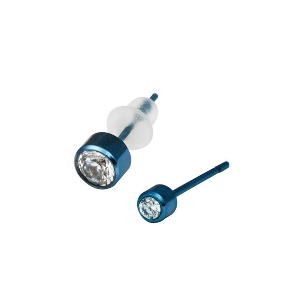 GESS01 STAINLESS STEEL EAR STUD  
(price by per Pair)
