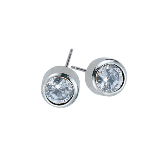 GESS01 STAINLESS STEEL EAR STUD  
(price by per Pair)