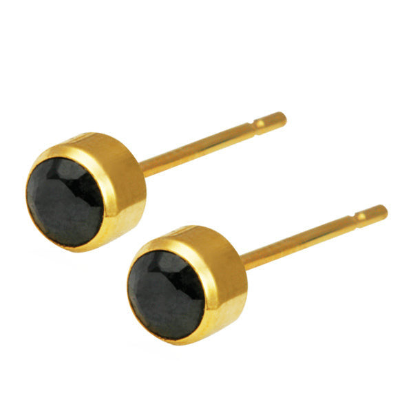 GESS01 STAINLESS STEEL EAR STUD  
(price by per Pair)