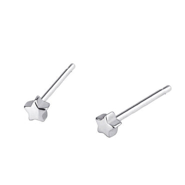 GESS106 STAINLESS STEEL EAR STUDS
(star shape) AAB CO..