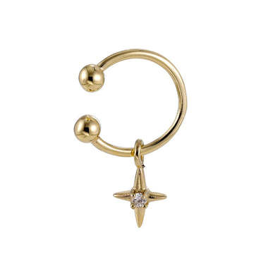 GESS354 STAINLESS STEEL EAR CUFF(BY PCS) AAB CO..