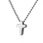 GNSS50 STAINLESS STEEL NECKLACE
(cross shape)