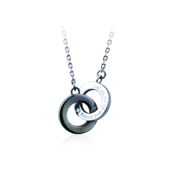 GNSS68 STAINLESS STEEL NECKLACE  

Let us, be up and doing AAB CO..