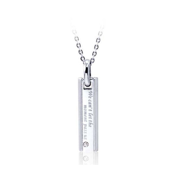 GPSD42 STAINLESS STEEL PENDANT

We can't let the moment pass us