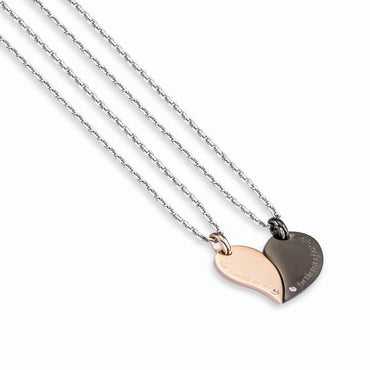 GPSD133 STAINLESS STEEL PENDANTLet's smile at us AAB CO..