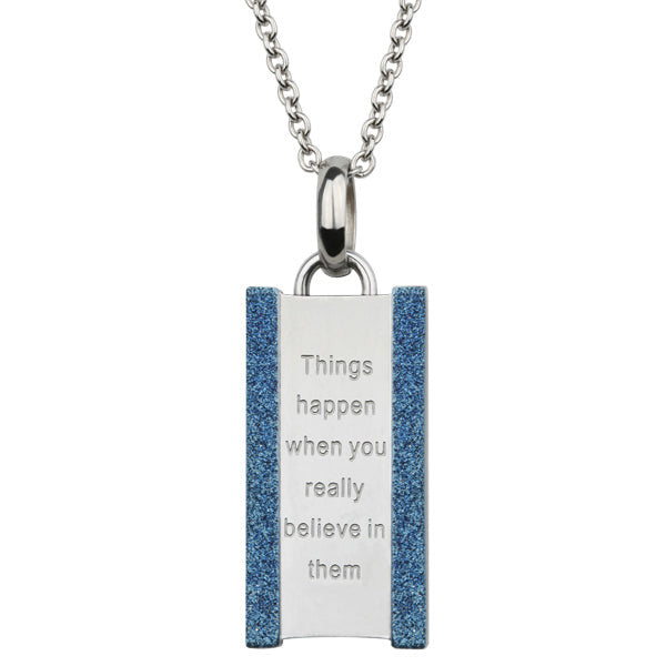 GPSS311 STAINLESS STEEL PENDANT

Things happen when you really believe in them AAB CO..