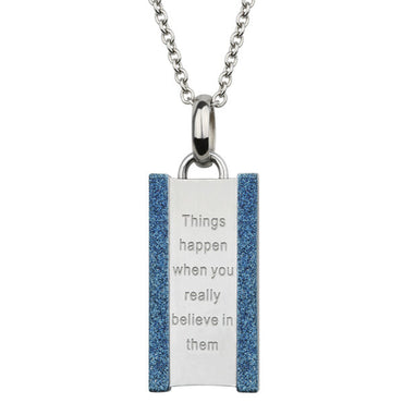 GPSS311 STAINLESS STEEL PENDANT

Things happen when you really believe in them AAB CO..
