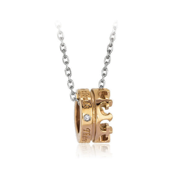 GPSS637 STAINLESS STEEL PENDANT

There is always light behind the clouds AAB CO..