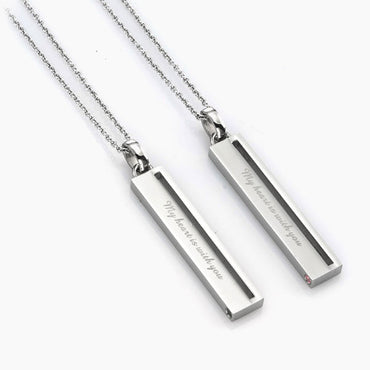 GPSS703 STAINLESS STEEL PENDANTMy heart is with you AAB CO..